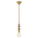 Prim LED Pendant in Lacquered Brass (531|83067LCB)