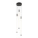 Motif LED Pendant in Brushed Gold (347|MP75221-BG-UNV)