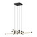Blade LED Chandelier in Brushed Gold (347|CH23534-BG-UNV)