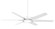 Deco 65'' Ceiling Fan in Flat White (15|F866L-WHF)