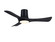 Corke 44 44'' Ceiling Fan in Black (26|FPD6644BL)