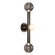 Reese LED Vanity Light in Urban Bronze/Smoked Glass (347|WS32823-UB/SM)