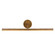 Slender LED Wall/Picture Light in Vintage Brass (347|PL23124-VB)