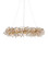 Crystal Bud 12 Light Chandelier in Clear / Brass (142|9000-1440)
