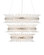 Capheira 12 Light Chandelier in Frosted / Contemporary Silver Leaf / Contemporary Silver (142|9000-1431)