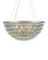 Eau de Vie Six Light Chandelier in Clear / Contemporary Silver Leaf / Contemporary Silver (142|9000-1428)