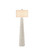Turbinella One Light Floor Lamp in Sugar White / Natural (142|8000-0189)