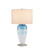 Heaven One Light Table Lamp in Cloudy Blue / Nickel (142|6000-1122)