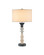 Cairn One Light Table Lamp in Natural / Midnight Black (142|6000-1101)