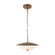 Prescott LED Pendant in Vintage Brass/Opal Matte Glass (452|PD315015VBOP)