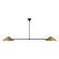 Ashford Two Light Linear Pendant in Brushed Gold (452|LP636158BG)