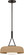 Liora One Light Pendant in Aged Iron (454|SCRJPD167AITSOEG)