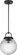Preston One Light Pendant in Midnight Black (454|SCDJPD129MBKRG)