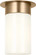 Archer One Light Flush Mount in Satin Brass (454|SCDJFM164SBMG)