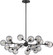 Atticus 20 Light Chandelier in Midnight Black (454|SCDJCH141MBKHSG)
