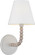 Fiona One Light Wall Sconce in Aged Pewter (454|SCCHCWS116APLWWWWL)