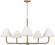 Fiona Five Light Chandelier in Gild (454|SCCHCCH112GDNAWWL)
