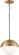 Hyde One Light Pendant in Satin Brass (454|DJP1021SB)