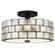 Rory Three Light Semi-Flush Mount in Matte Black (10|RORY1716MBK)