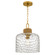Baltic One Light Pendant in Brushed Gold (10|BTC1512BRG)