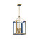 Herrick Four Light Chandelier in Luxe Gold + Navy (60|HRK-2505-LG-NY)