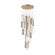 Addis LED Pendant in Aged Brass (60|ADD-415-AG-AU)
