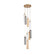 Addis LED Pendant in Aged Brass (60|ADD-405-AG-AU)