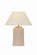 Acker One Light Table Lamp in Patina Brass (67|PTL1722-PBR)