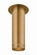 Berg One Light Flush Mount in Patina Brass (67|C1507-PBR)