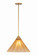 Gabrielle One Light Pendant in Aged Brass (428|H1096701L-AGB)