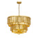 Regalia Seven Light Chandelier in Gold Leaf (16|28764GL)