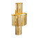 Regalia Three Light Wall Sconce in Gold Leaf (16|28763GL)
