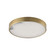 Slab LED Flush Mount in Natural Aged Brass (16|18214WANAB)