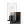 Livingston One Light Wall Sconce in Black (16|10461CDBK)