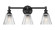 Auden Three Light Vanity in Matte Black (224|7704-3V-MB)