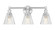 Auden Three Light Vanity in Brushed Nickel (224|7704-3V-BN)