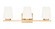 Nextra Three Light Vanity in Modern Gold (224|7703-3V-MGLD)