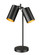 Lumina Two Light Table Lamp in Matte Black (224|7520TL-MB)