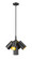 Lumina Five Light Chandelier in Matte Black (224|7520-5MB)
