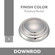 Minka Aire Down Rod in Polished Nickel (15|DR524-PN)