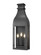 Toulouse Three Light Outdoor Wall Mount in Sand Black (224|5030B-BK)