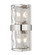 Meridian Two Light Wall Sconce in Polished Nickel (224|3053-2SS-PN)