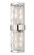 Meridian Two Light Wall Sconce in Polished Nickel (224|3053-2SL-PN)