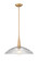 Lunelle One Light Pendant in Modern Gold (224|3051P18-MGLD)