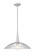 Lunelle One Light Pendant in Brushed Nickel (224|3051P18-BN)
