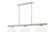 Vanguard Three Light Billiard in Brushed Nickel (224|3050-3BN-PWH)