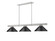 Vanguard Three Light Billiard in Brushed Nickel (224|3050-3BN-MMB)