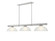 Vanguard Three Light Billiard in Brushed Nickel (224|3050-3BN-DWL14)