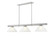 Vanguard Three Light Billiard in Brushed Nickel (224|3050-3BN-AWL14)