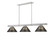 Vanguard Three Light Billiard in Brushed Nickel (224|3050-3BN-ARS)